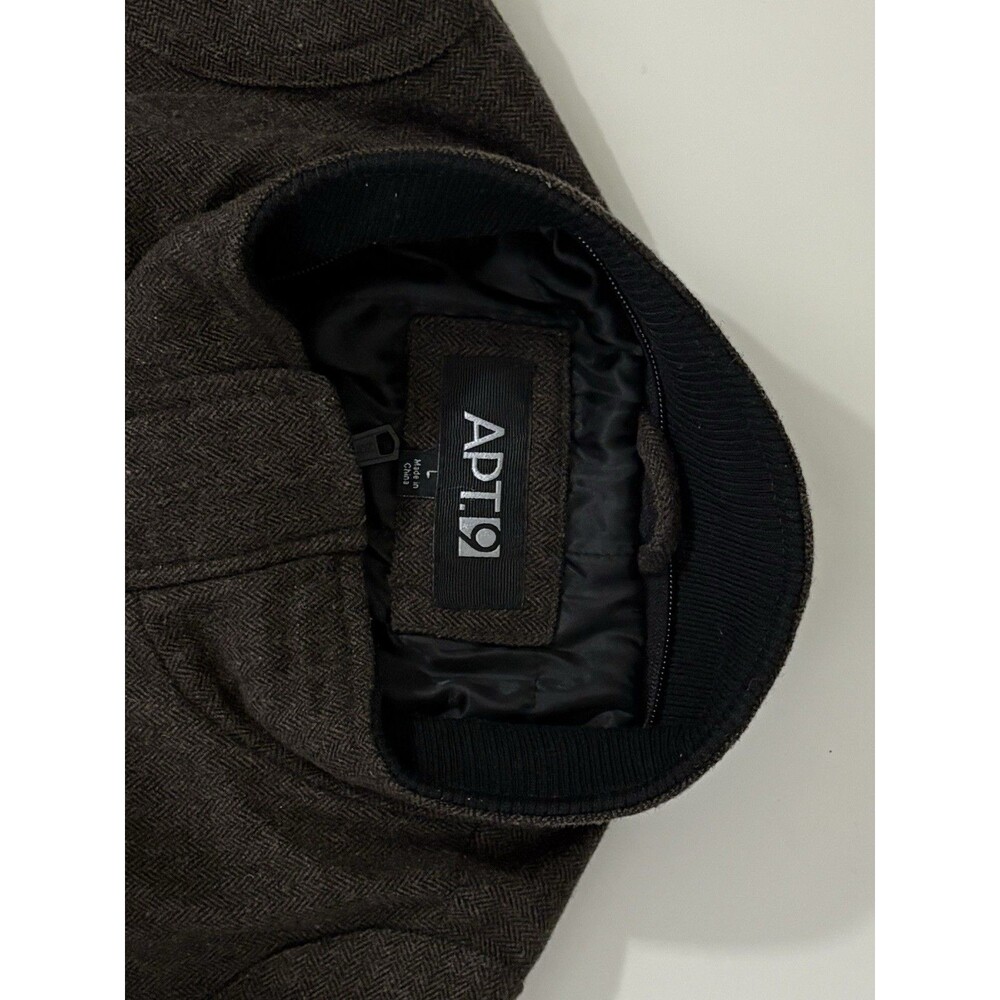 Apt 9 Men’s Utility Wool Blend Tweed Pattern Coat… - image 5